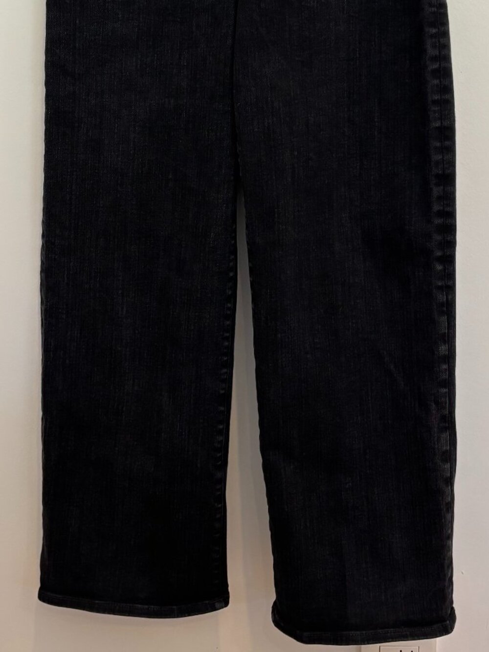 Madewell The Petite Perfect Vintage Wide-Leg Jean in black rinse- 27P - Picture 8 of 8
